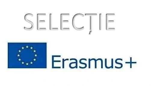 Selectie studenti - Erasmus+ octombrie 2023