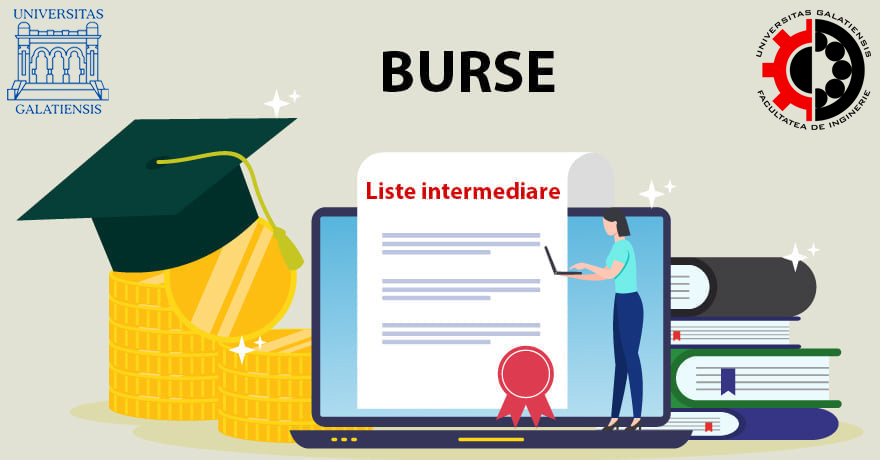 Burse - liste intermediare - semestrul I - 2022-2023
