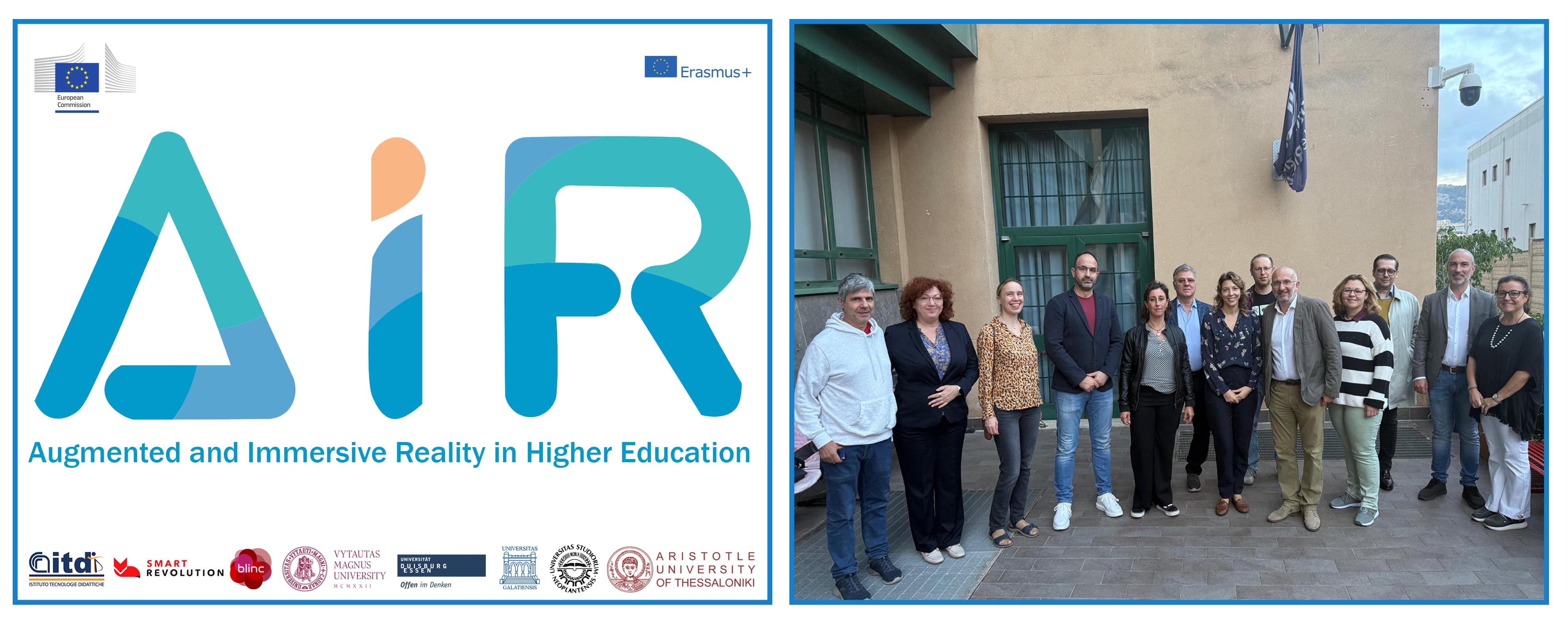 Lansarea proiectului - Augmented and Immersive Reality in Higher Education - (AIR)