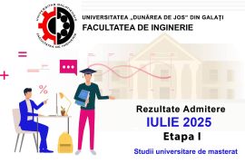 Rezultate masterat - Iulie 2025