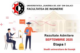 Rezultate licenta - Etapa I - Septembrie 2025 